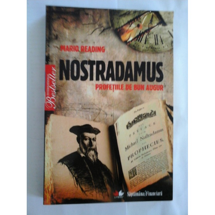 NOSTRADAMUS  PROFETIILE  DE  BUN  AUGUR  -  MARIO  READING
